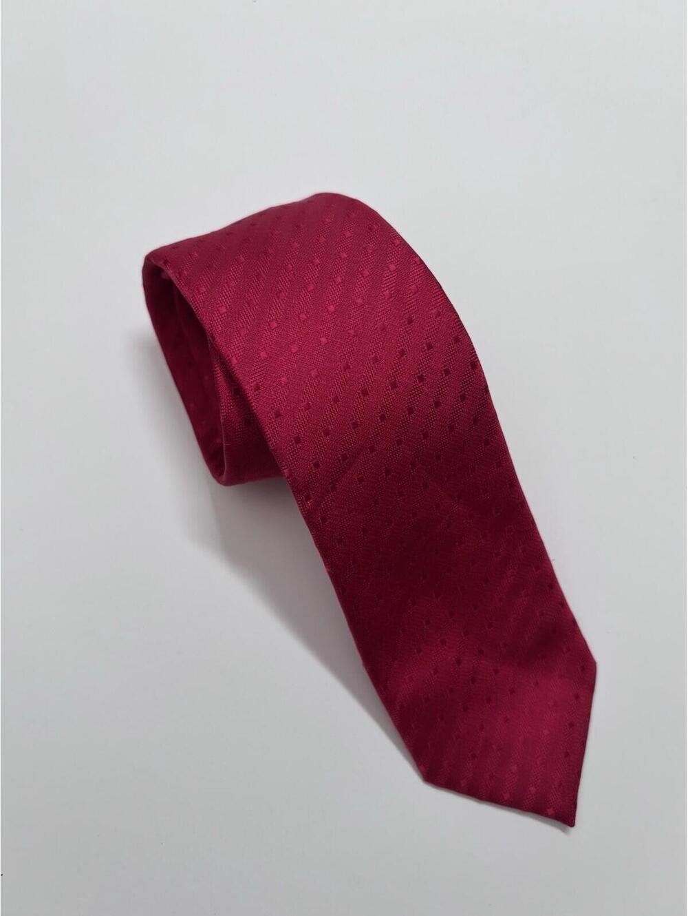 Alfani Men’s Skinny Tie In Solid Red